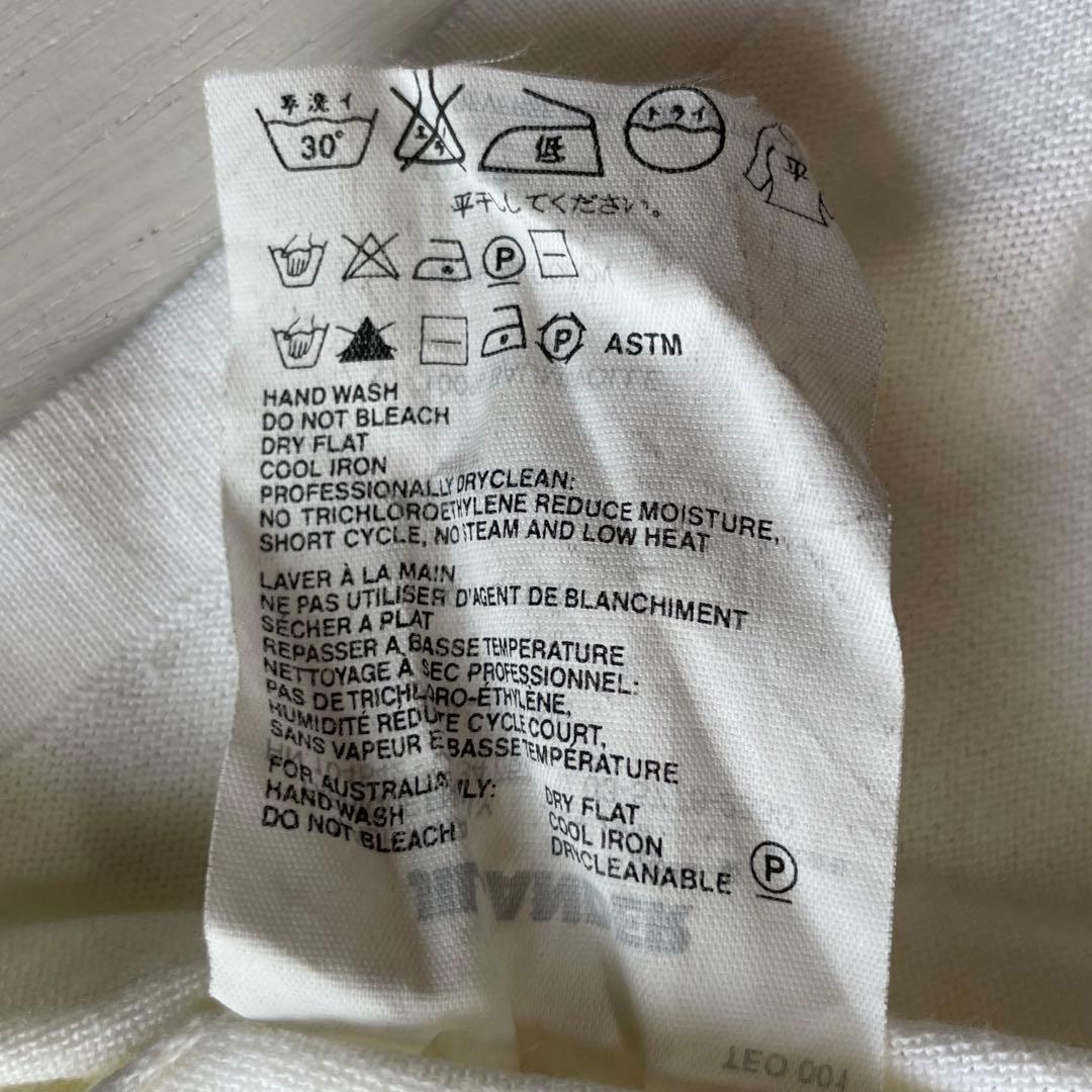 レア　イタリア製 90s JIL SANDER コットン Vネック ニット