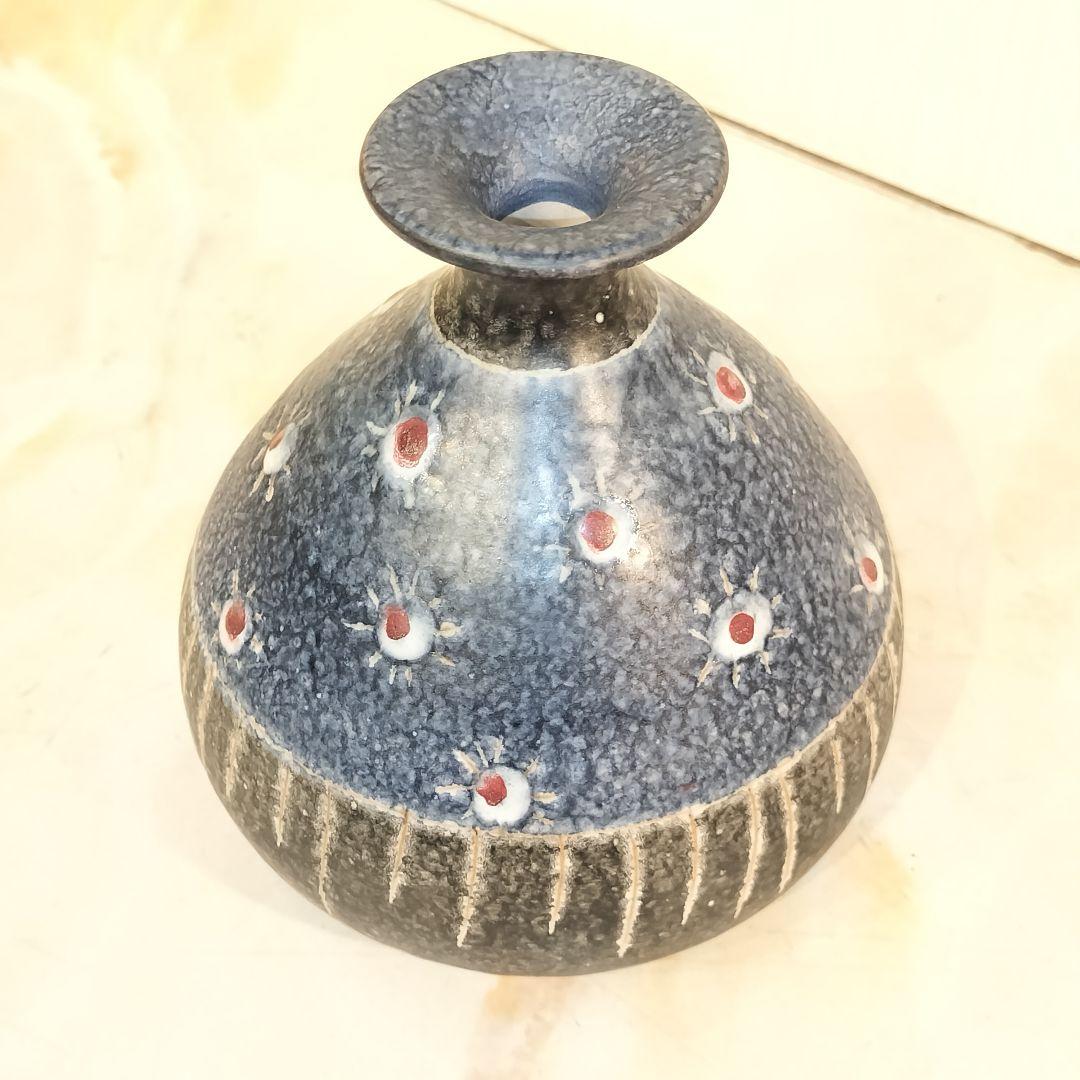 イタリア製　ヴィンテージフラワーベース　一輪挿し　ミッドセンチュリーデザイン