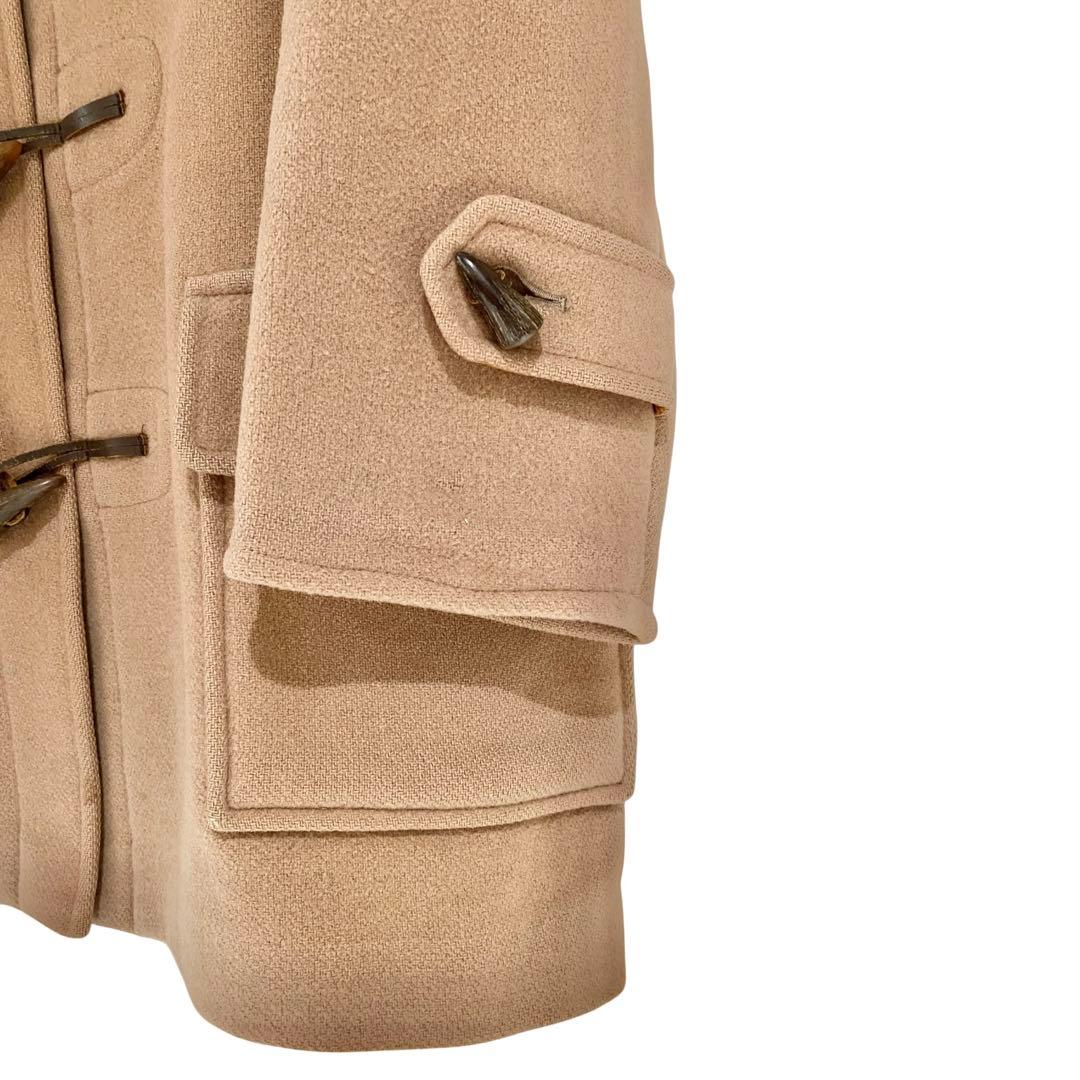 英国製 XL　Burberry　バーバリー　ノバチェック　ウール　ダッフルコート