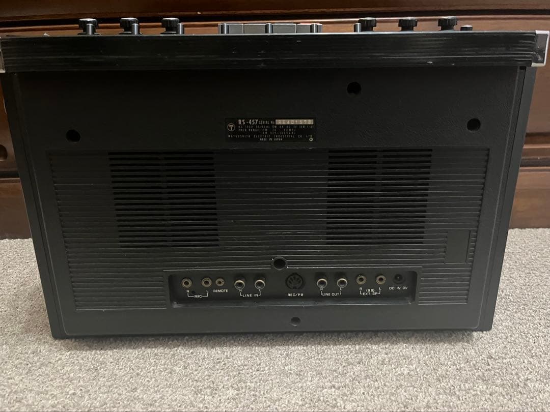 National AM/FM ステレオカセットレコーダー　RS-457