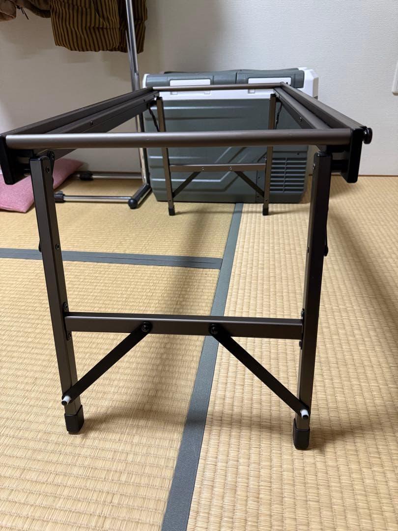 ラーテルワークスウッドパネルテーブル(アッシュグレイ)