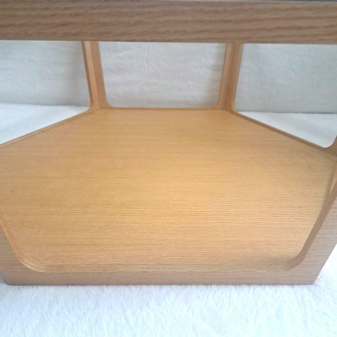 桜屋工業　CHERRY センターテーブル 六角形ガラス