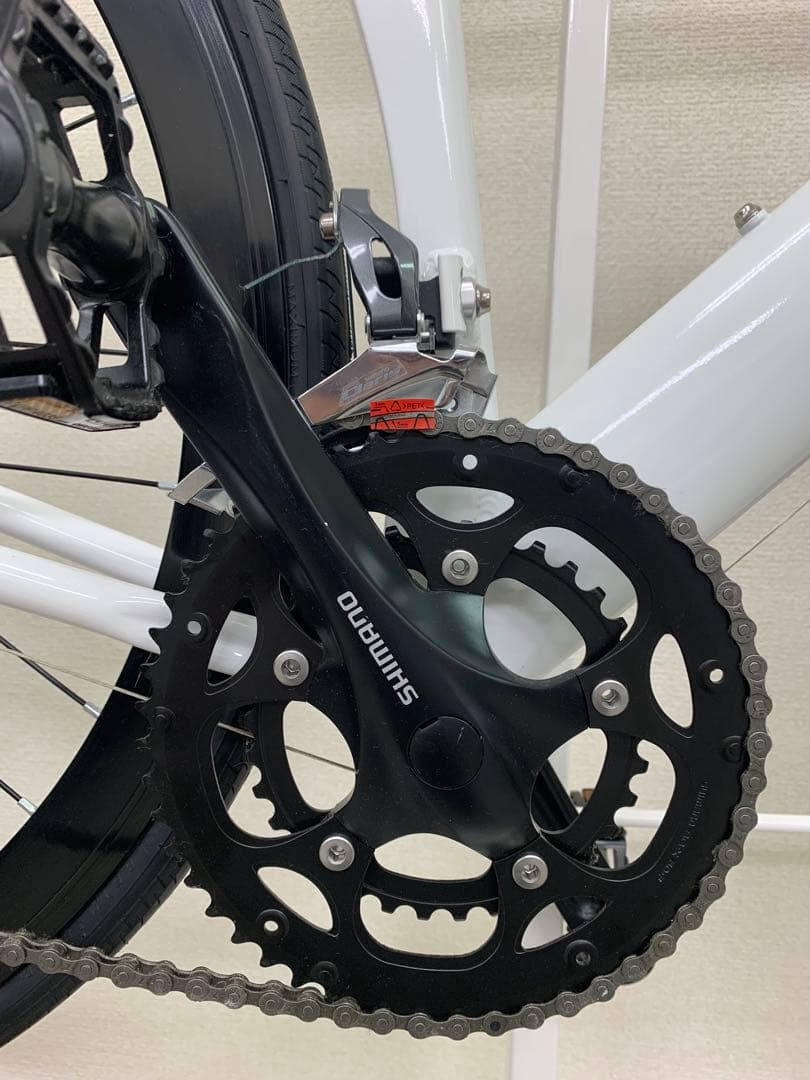 美品ロードバイク Shimano Claris搭載 未使用 室内保管 スタンド付