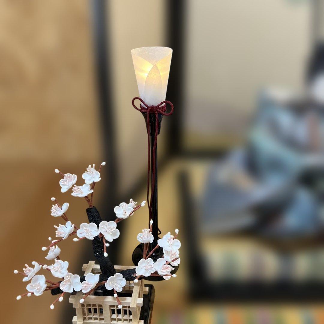 祐月　ゆめさきびな　親王飾り　大型雛人形セット +お手入れセット付き 男雛 女雛