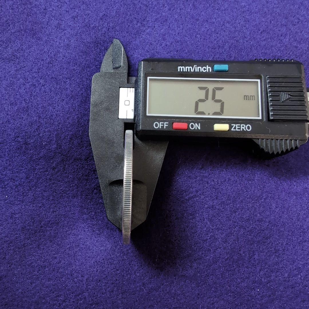 美品 貿易銀 明治十年 シークレットマークあり 、50銭銀貨ケース付き2品セット