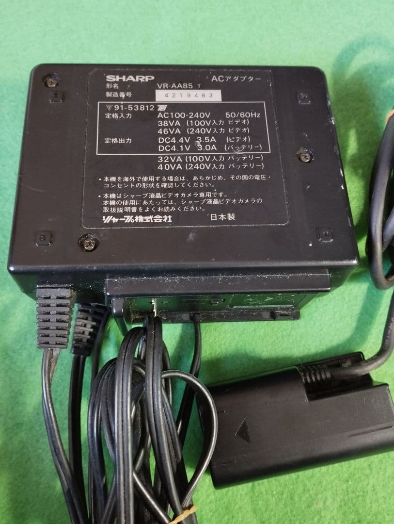 シャープ　miniDV ビデオカメラ VL-EX2 動作良好　付属品多数