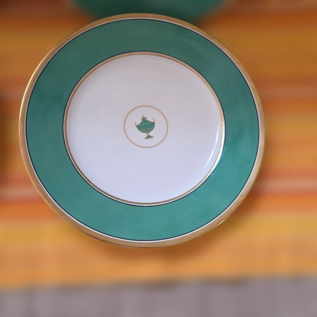 リチャードジノリ　インペログリーン　ディナー皿　４点セット
