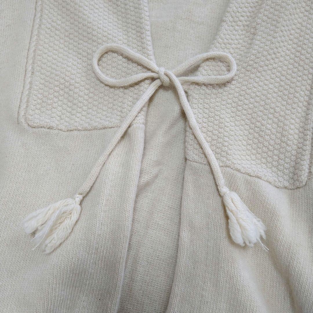 オオカミとフクロウ オオカミとゼンマイ仕掛けのペロ カーディガン