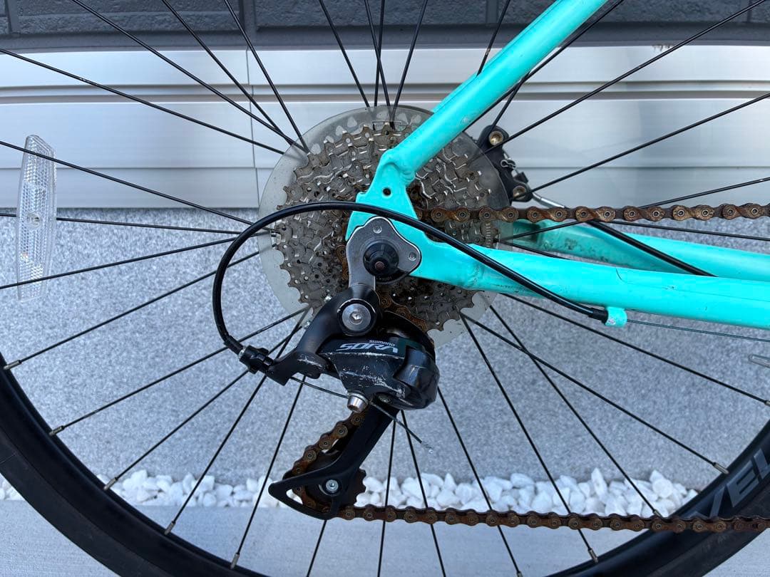 送料込み Bianchi VIA NIRONE 7 DISC SORA 2024