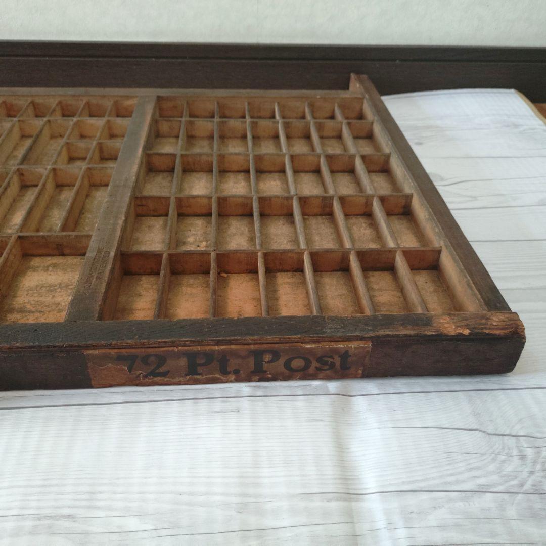 ハミルトン プリンタートレイ アンティーク 活版印刷