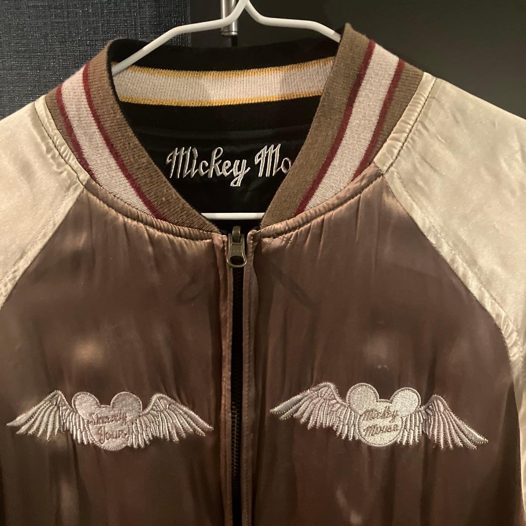 値下げ中【美品】ミッキー　ヴィンテージ　スカジャン　90s Mサイズ