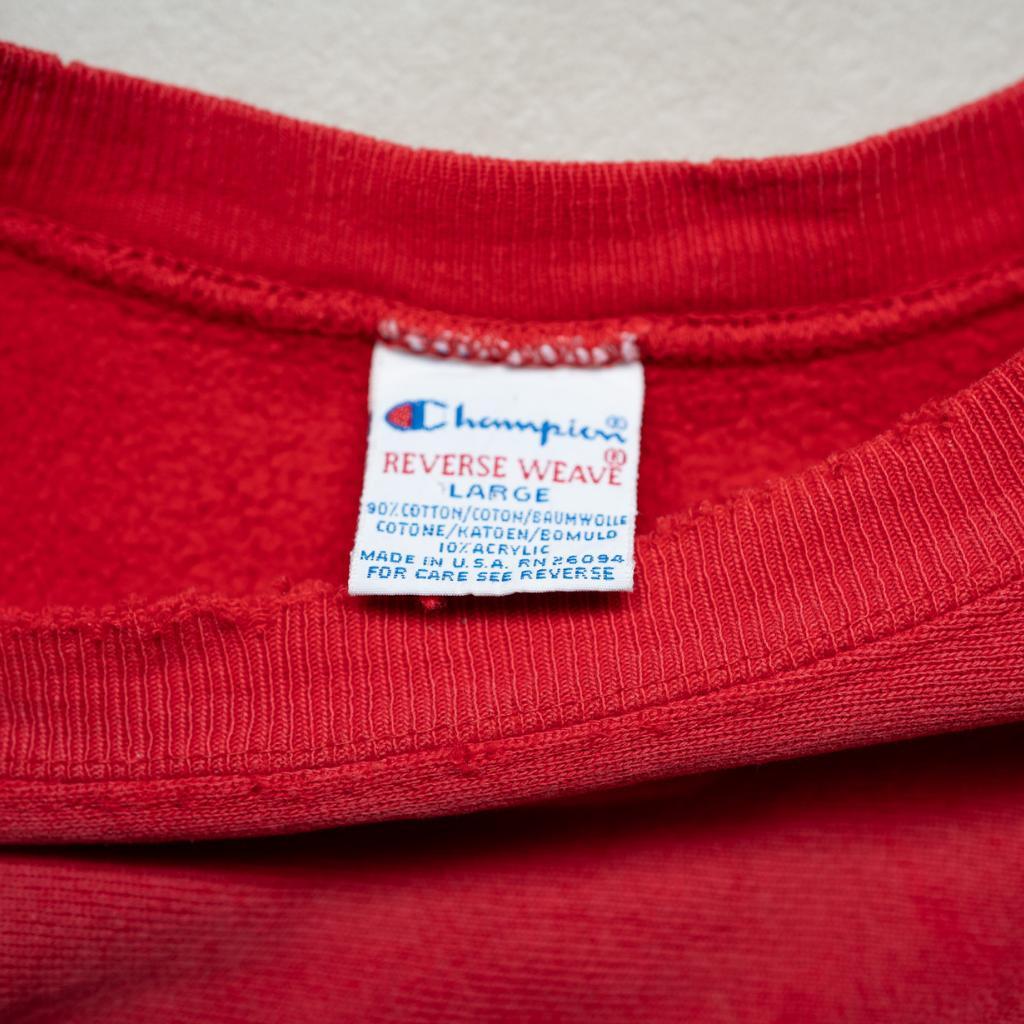 Champion Reverse Weave レッド USA 90s