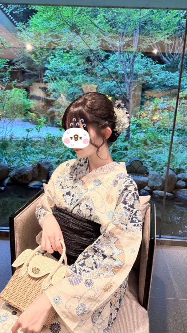 琥珀さま　dita 浴衣