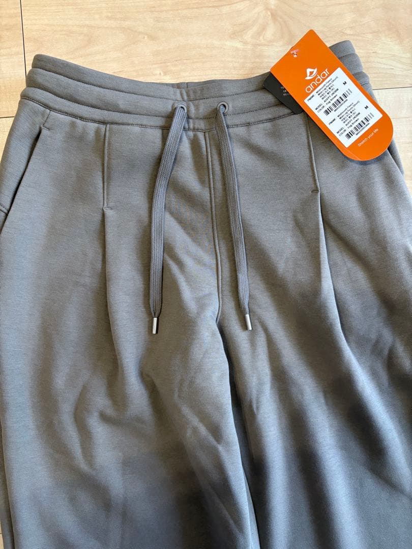 andar MadmoothFleeceWideLegPants ショート M