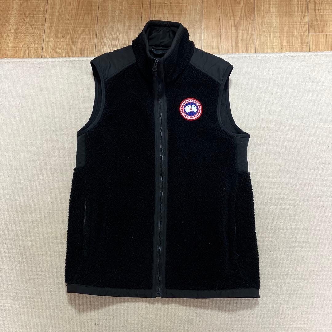   ブラックフリースベスト