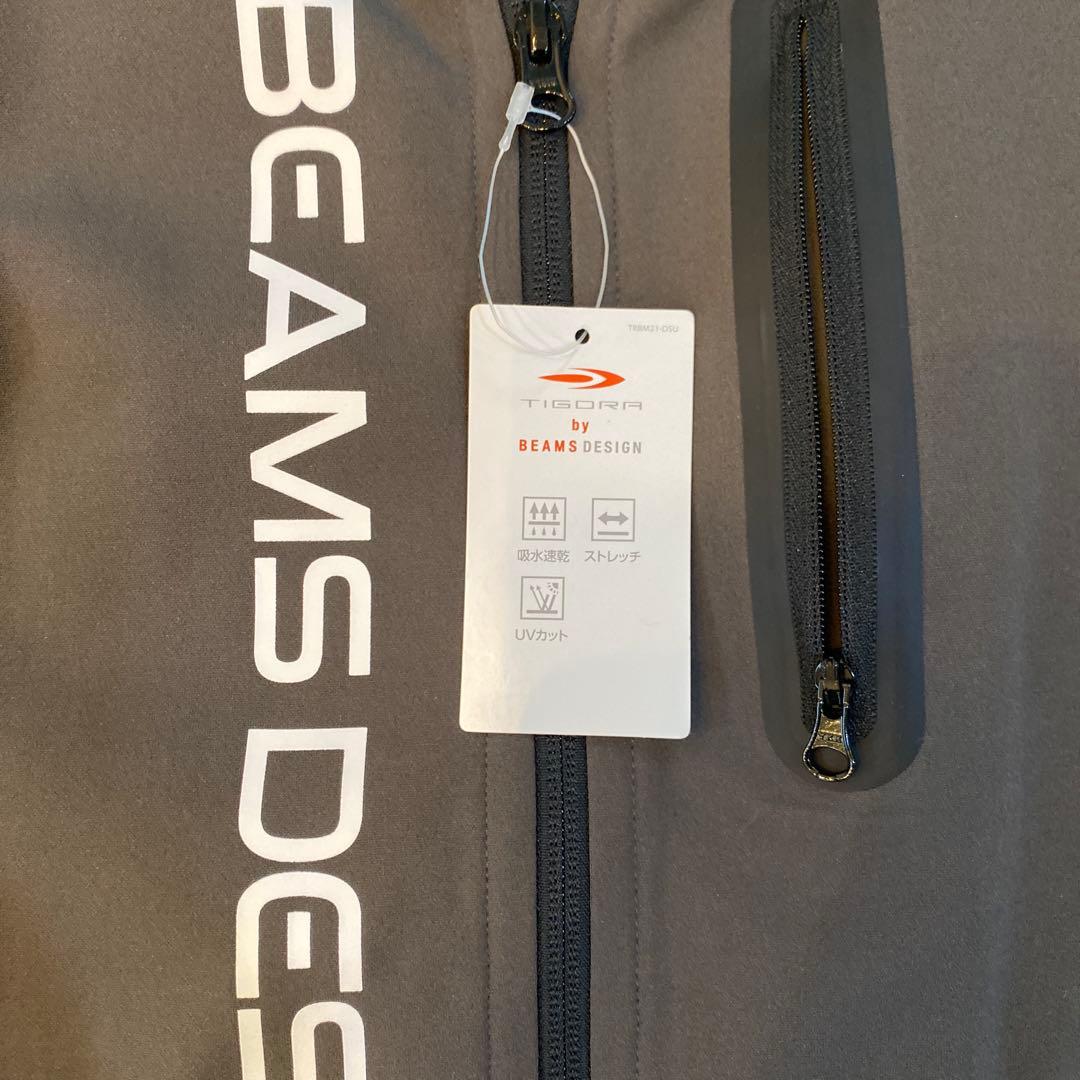 BEAMS DESIGN ジャージ上下セット Lグレー