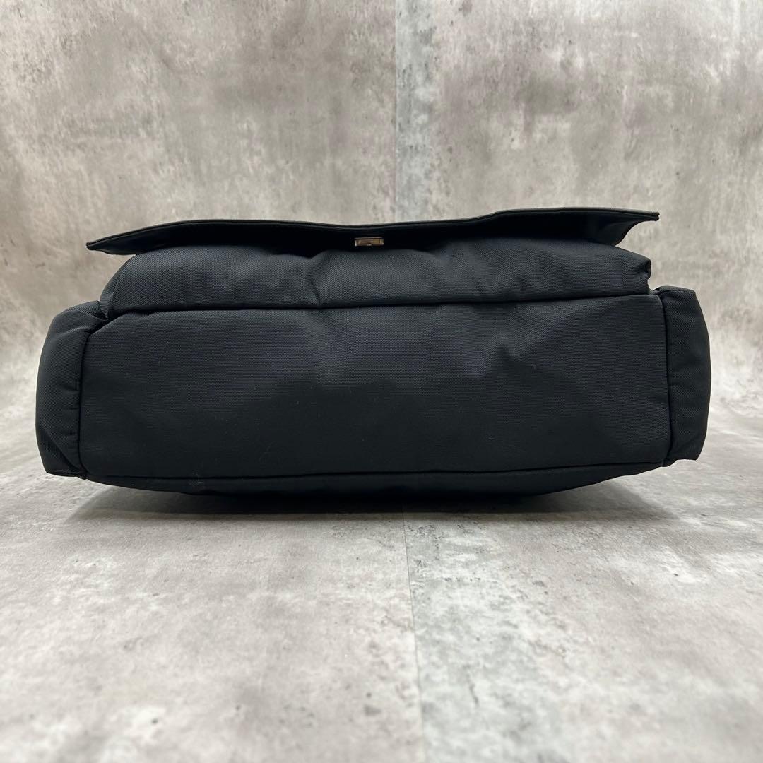 【良品】 グッチ ショルダーバッグ 2way メッセンジャーバッグ ブラック