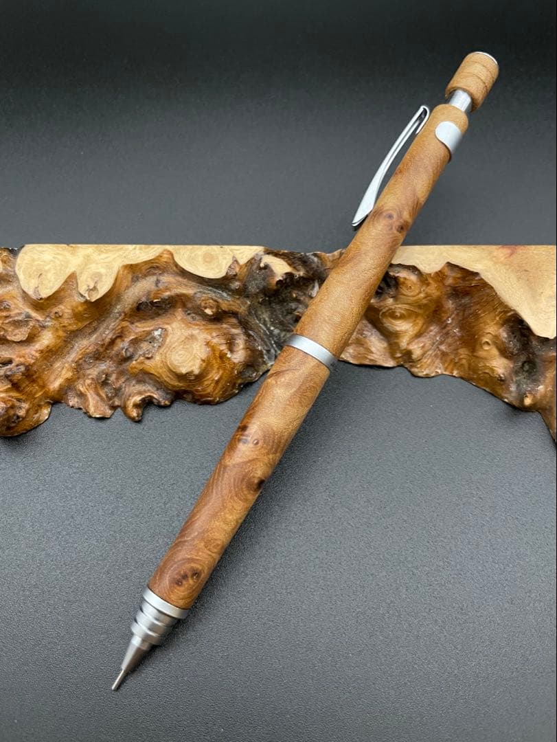 pilot s20シャープペンシル0.5mm 欅瘤杢