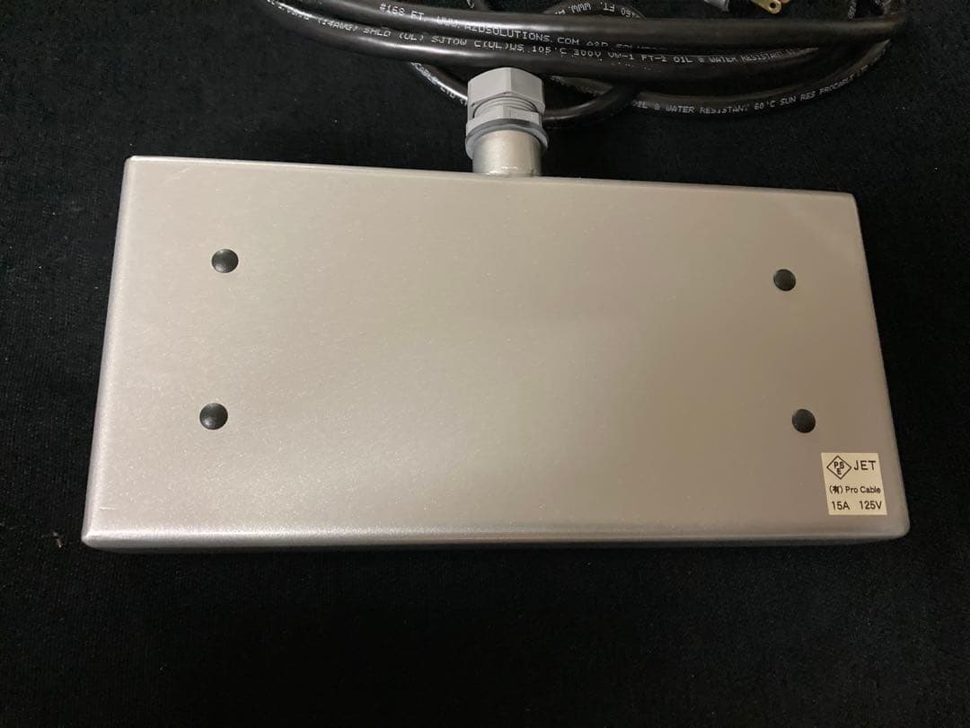 重鉄タップ　プロケーブル　オーディオ電源　10個口　電源タップ