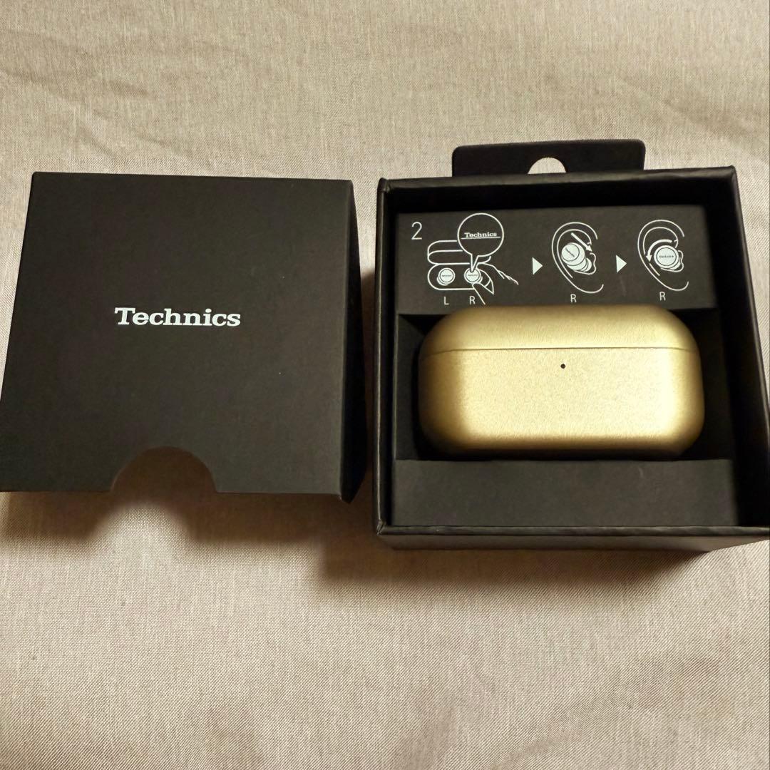 【美品】Technics EAH-AZ100 シャンパンゴールド