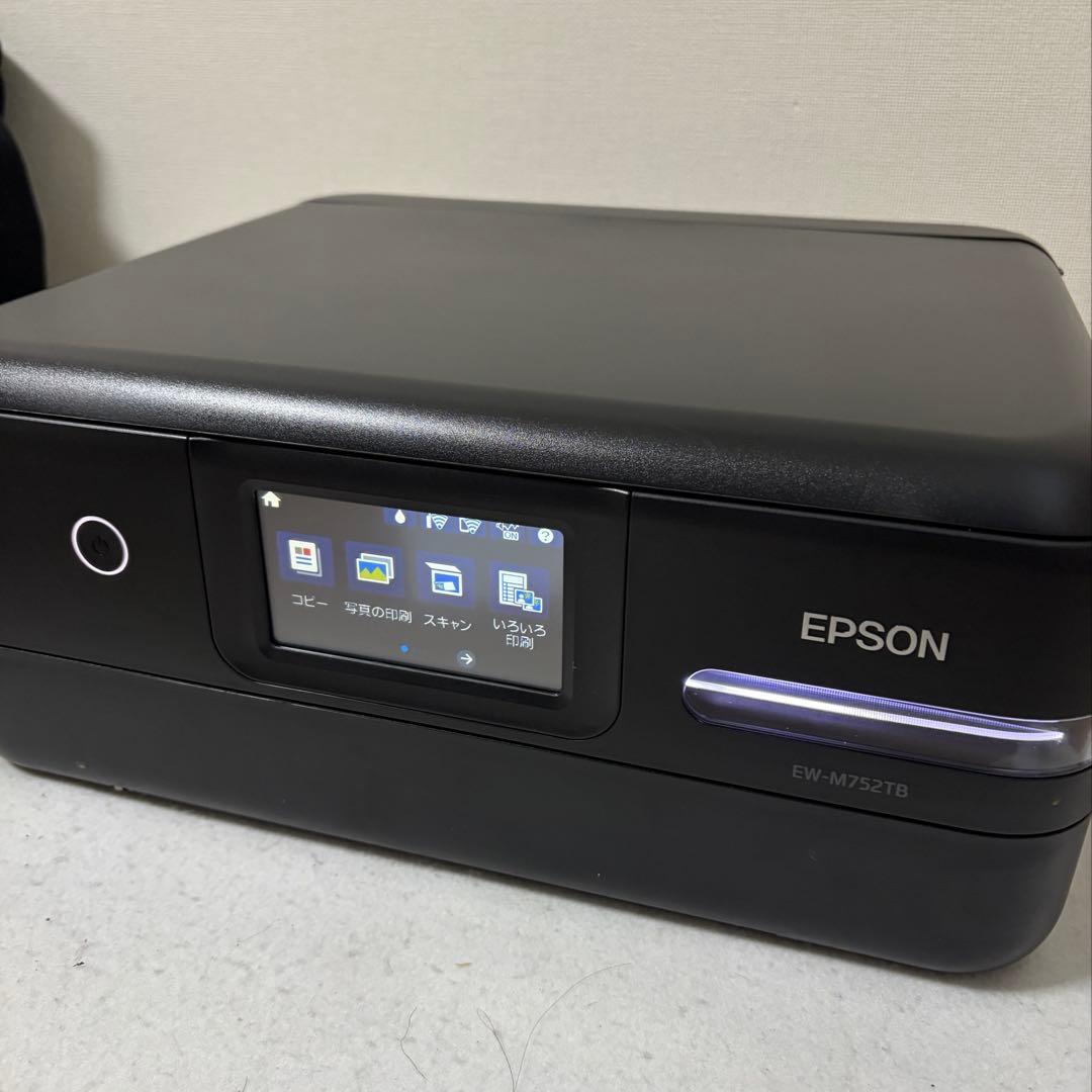美品 エプソン EW-M752T プリンター ノズルチェック済 エコタンク搭載