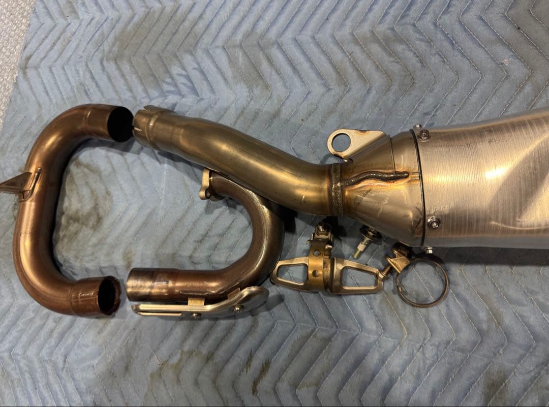 2023年式 yz450f 純正マフラーセット 使用頻度ごく僅か