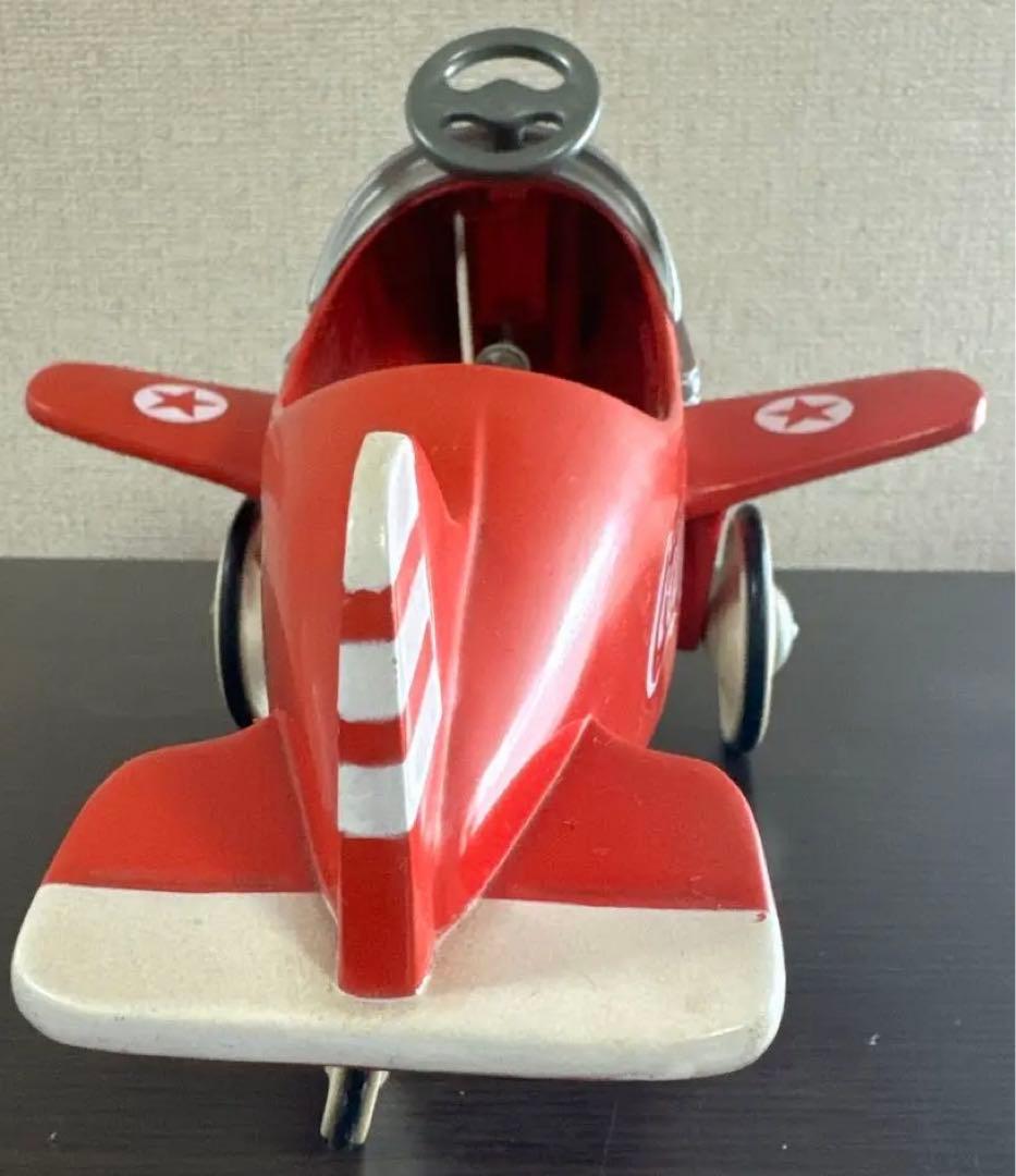 【希少】コカコーラ l Pedal Plane 飛行機　赤