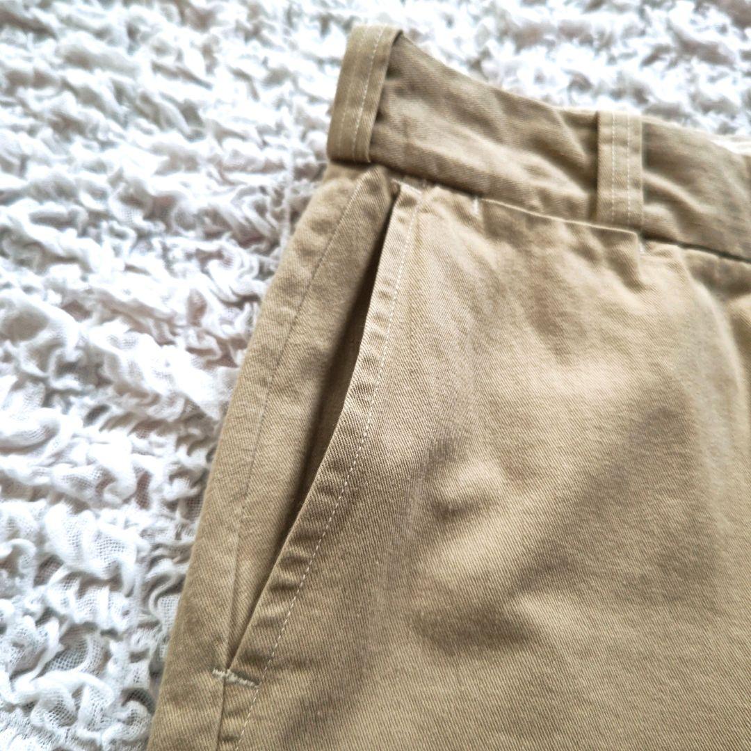 45R おこめチノのシャルロット　ワイドパンツ　ベージュ　サイズ1