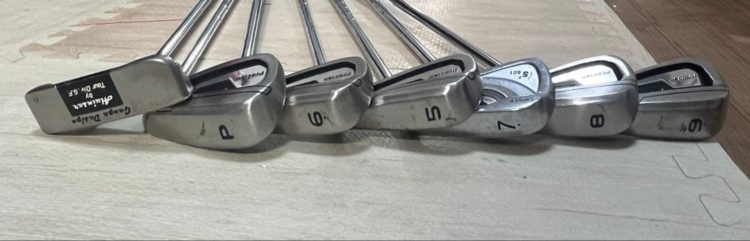 中古　Precise M5 メンズ ゴルフクラブパッケージセット一部入れ替え
