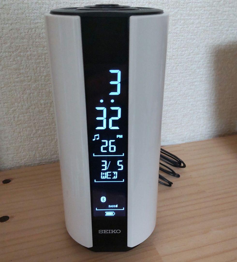 SEIKO SS201W ワイドFM対応 マルチサウンドクロック ほぼ新品