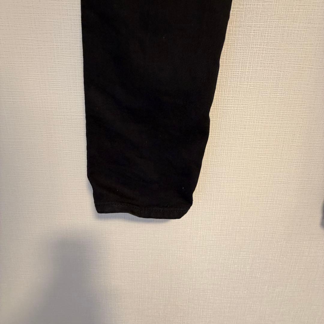サンローラン ブラックデニムパンツ スリムフィット w33