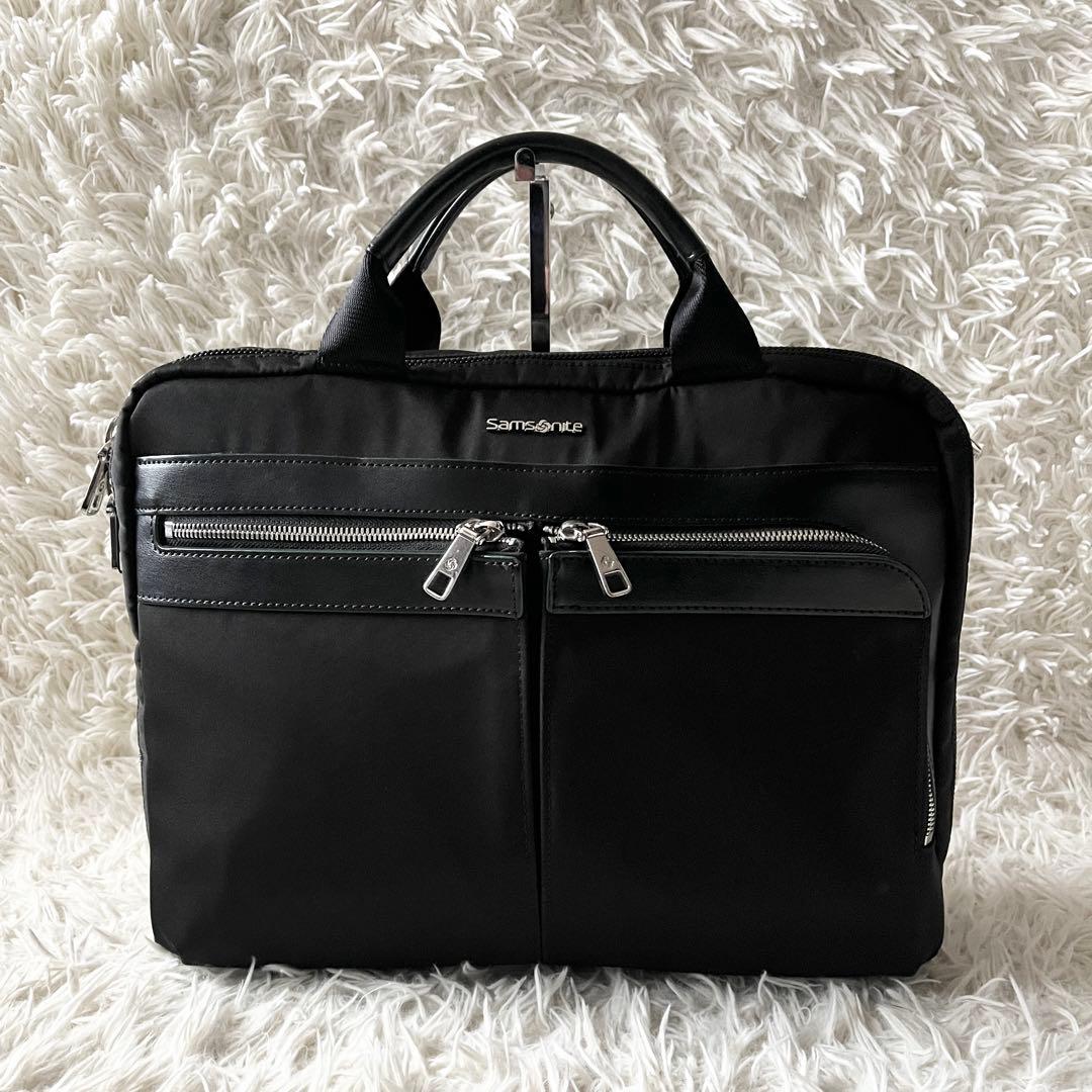 未使用級✨Samsonite サムソナイト　3way ブリーフケース　ブラック
