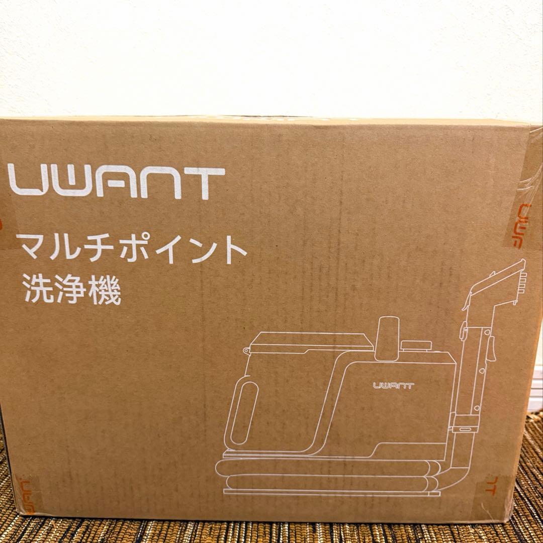 uwant 100℃蒸気噴射 18000Pa超強吸引力スチームクリーナー