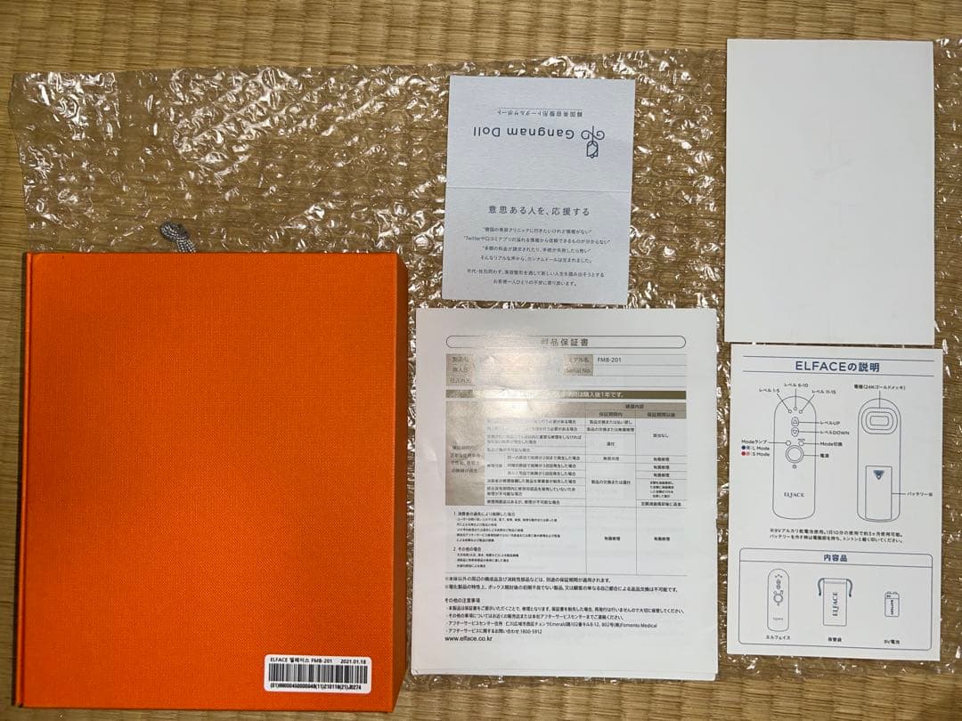 エルフェイス ELFACE FMB-201 ホームケア美顔器