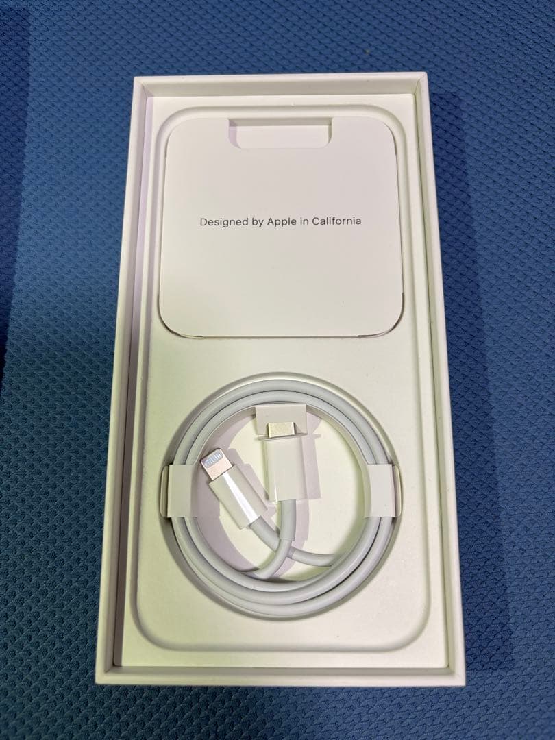 Apple iPhone 12 128GB ブルー 本体 箱・充電ケーブル付