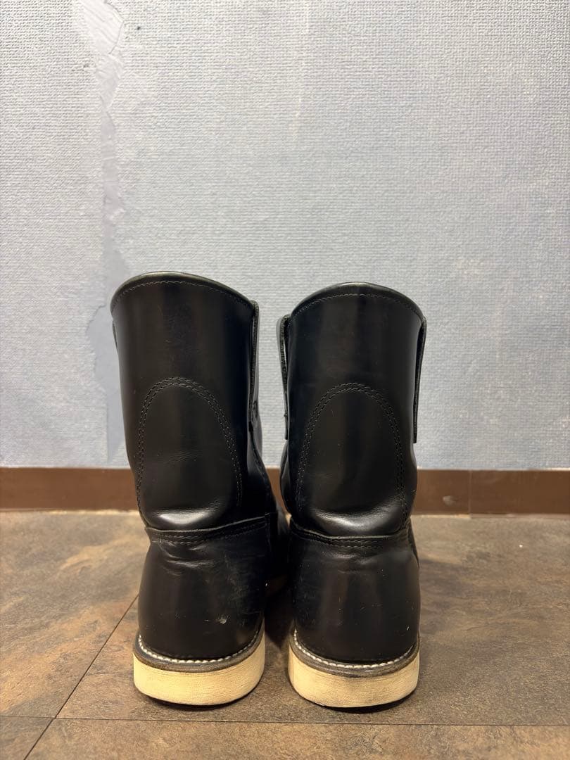 RED WING 8169 ペコスブーツ 黒 9E (27cm) レッドウィング