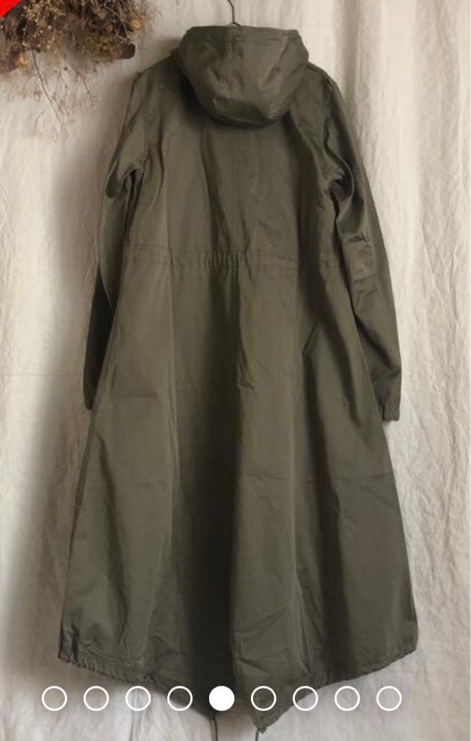 MM6メゾンマルジェラ　カーキモッズコート