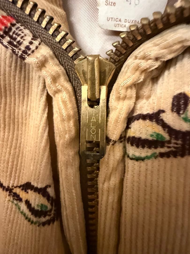 60s DUXBAK Duck Print Vest デッドストック