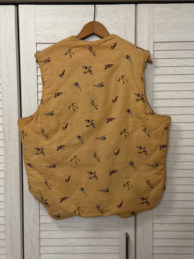 60s DUXBAK Duck Print Vest デッドストック