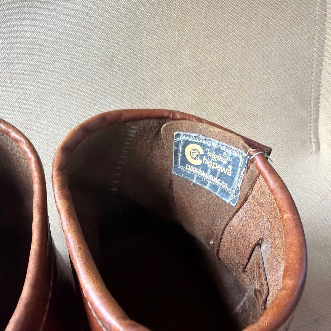 Chippewa エンジニアブーツ ブラウン