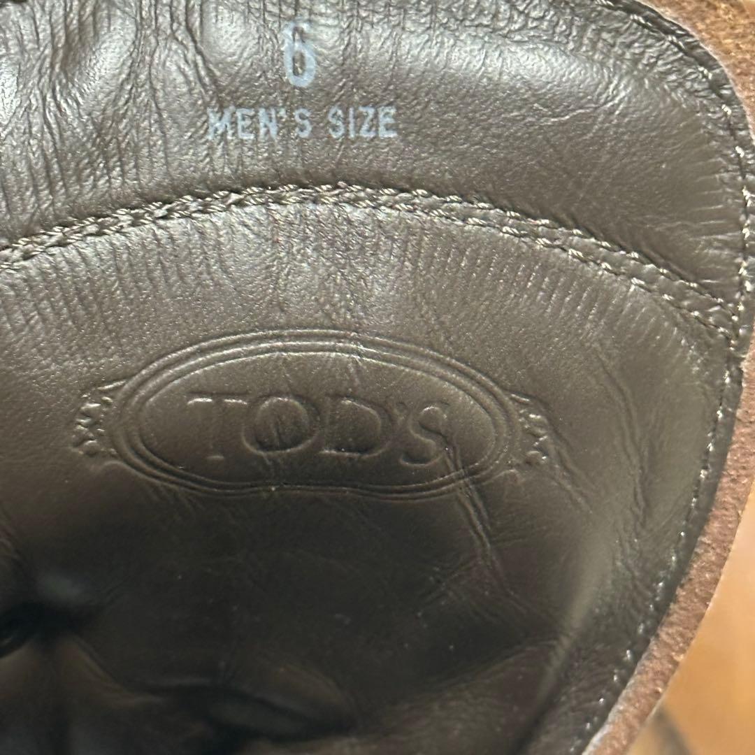 TOD'S トッズ　ウィンターゴンミーニ　ブーツ　ブラウン　25cm