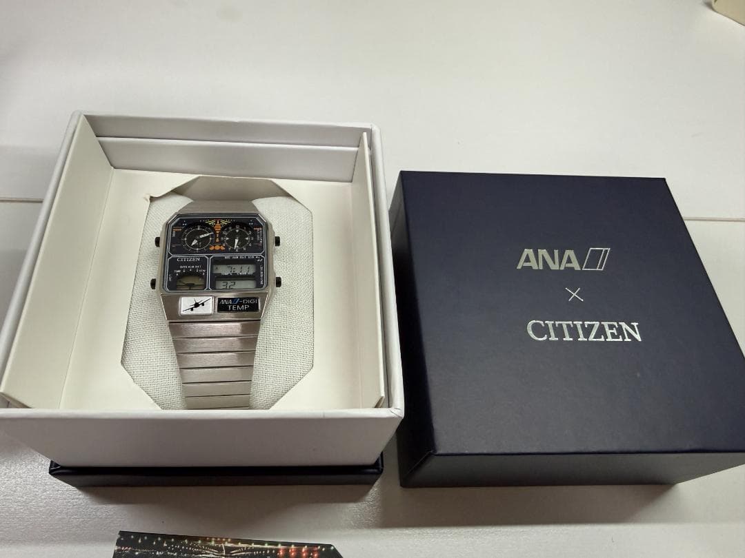 ANAオリジナル アナデジテンプ コックピットモデル ANA-DIGI TEMP
