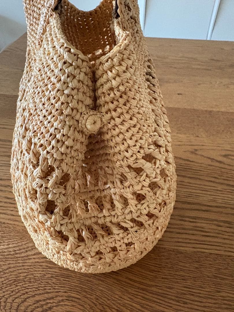 IENA MAISON NH MANON ラフィアバッグ