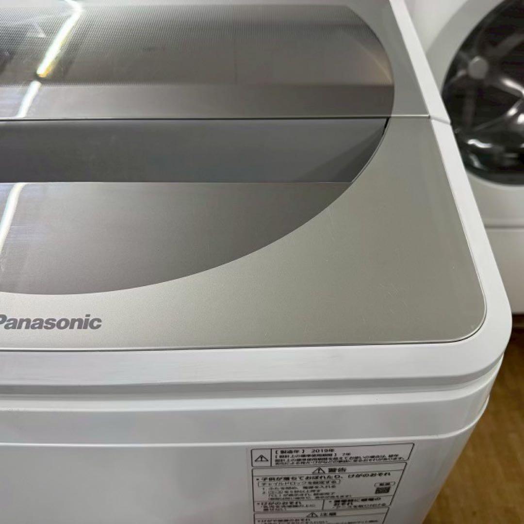 東京23区配送無料　パナソニック　縦型洗濯機　NA-FA100H 分解清掃済み