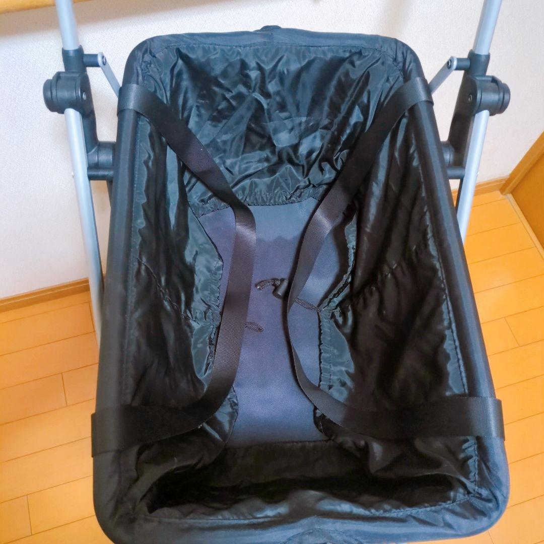 ✨美品✨EcoCa マイバッグセットブラック 折りたたみ式 ショッピングカート