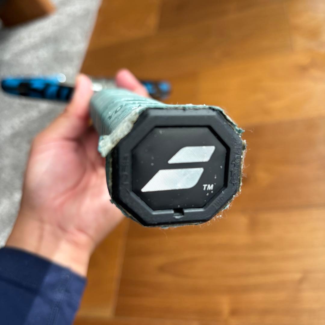 バボラ　ピュアドライブVS テニストピアスペック　TTS-Ⅰ グリップ2