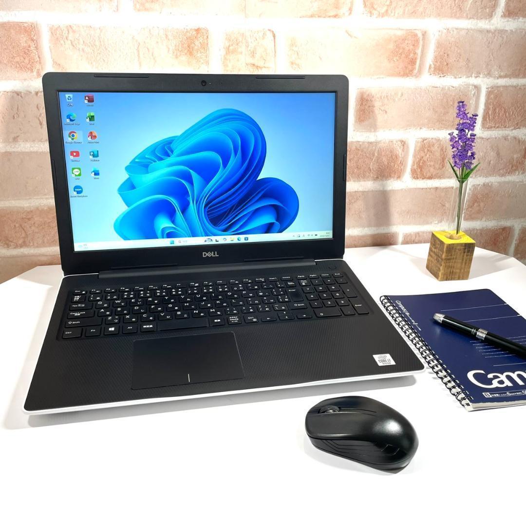 ★希少PC★ホワイト 第10世代Corei7 SSD512GB DELL QQ3