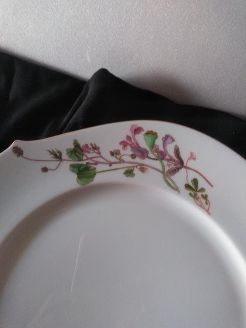 マイセン　フローラ　サービスプレート