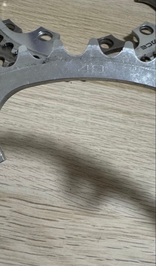 DURA-ACE NJS認定 チェーンリング ピスト 3枚セット