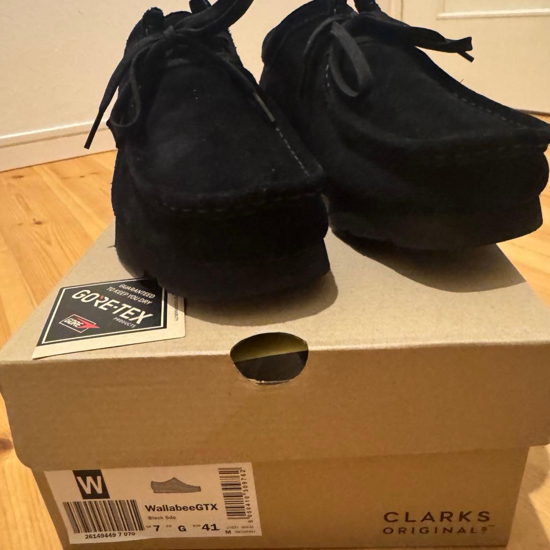 WallabeeGTX ワラビーゴアテックス ブラックスエード 25